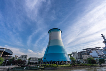 Obraz premium power station or factory