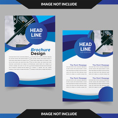 Fototapeta premium Business brochure, flyer, cover design template.