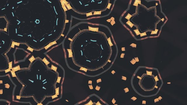 ornamental kaleidoscope ethnic tribal psychedelic pattern animation background loop New quality holiday native universal motion dynamic cool nice joyful music video