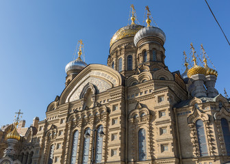 Saint Petersburg, Russia. Holland island in the spring
