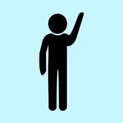 icons about Human with angry, aggressive, caucasian, voice and invite