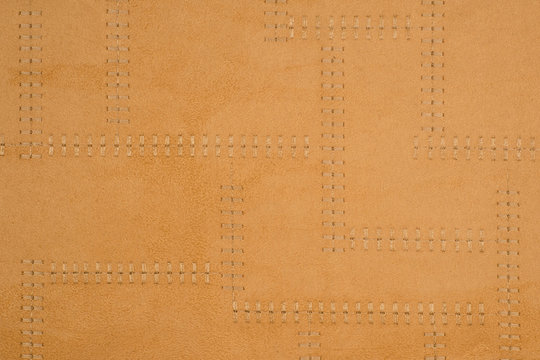 High Resolution Stitched Suede Leather Texture