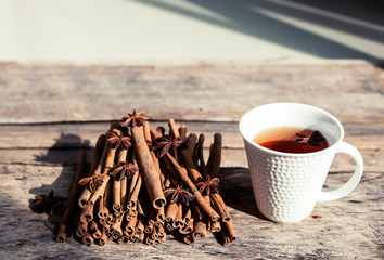 Herbal Tea And Cinnamon