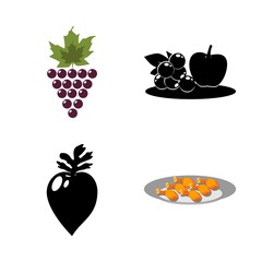 icons about Food with bunch, vine, lunch, cooking and dinner
