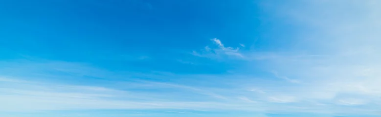 Keuken spatwand met foto Blue sky and white clouds in spring © Gabriele Maltinti