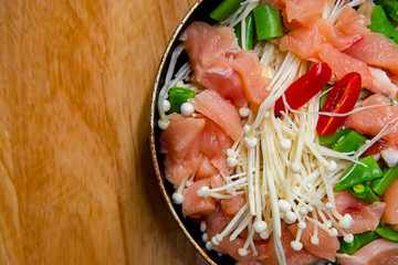  Meat, Raw Food, Variation, Beef,pan,pork