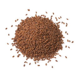 Heap of garden cress seeds