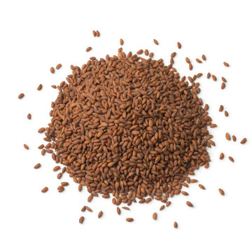 Heap of garden cress seeds