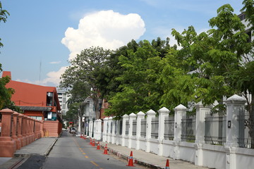 Fototapeta na wymiar お寺　タイ　バンコク　王宮の近く　ワット