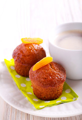 Apricot wholemeal muffins