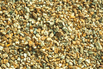 Small stones background.
