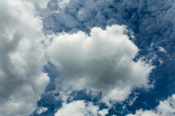 Obraz premium beautiful blue sky with clouds background.Sky clouds.Sky with clouds weather nature cloud blue