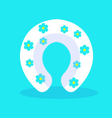 Pillow for Children Poster Vector Illustration