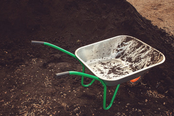 empty wheelbarrow © avtk