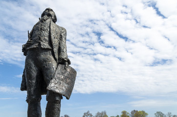Thomas Jefferson statue in Paris, France
