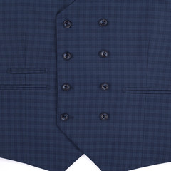 Detail of a blue coat for background or banner