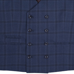 Detail of a blue coat for background or banner