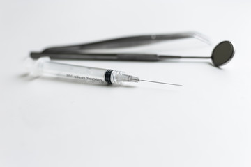 medicine, needle, medical, injection, isolated, white, hospital, drug, tool, equipment, vaccination, health, object, healthcare, shot, vaccine, instrument, drugs, flu, screwdriver, care, dantal