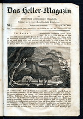 Kuhstall, Saxon Switzerland (from Das Heller-Magazin, August 16, 1834)