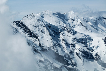 Swiss Mountains (Bluemlisalphorn and Morgenhorn) 