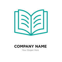 Homework company logo design template, colorful vector icon for your business, brand sign and symbol