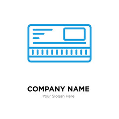 Safebox company logo design template, colorful vector icon for your business, brand sign and symbol