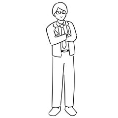 vector of businessman