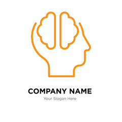 Obraz premium Cloud company logo design template, colorful vector icon for your business, brand sign and symbol