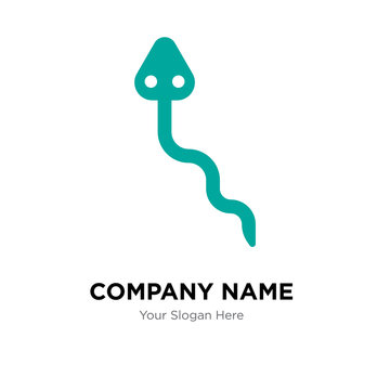 Snake company logo design template, colorful vector icon for your business, brand sign and symbol