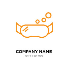 Snorkel company logo design template, colorful vector icon for your business, brand sign and symbol