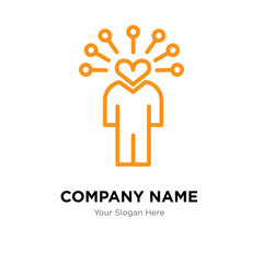 soft skills company logo design template, colorful vector icon for your business, brand sign and symbol