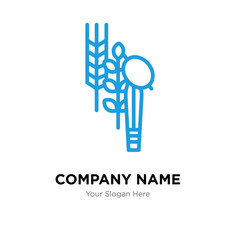 Four Species company logo design template, colorful vector icon for your business, brand sign and symbol