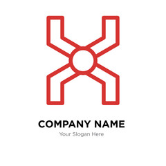 Freedom company logo design template, colorful vector icon for your business, brand sign and symbol