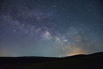 Beautiful night sky milky way photographs