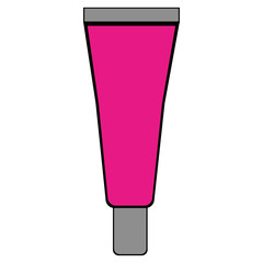 tube plastic of beautiful product vector illustration design