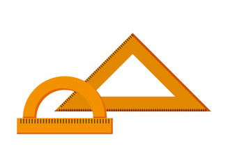 Obraz premium set rules to measure isolated icon vector illustration design