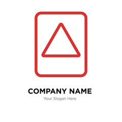 Up arrow company logo design template, colorful vector icon for your business, brand sign and symbol