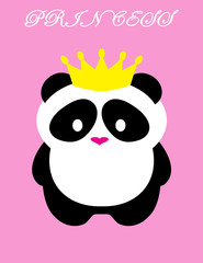 Panda Bear Princess