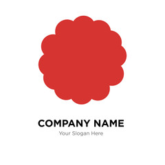 King cake company logo design template, colorful vector icon for your business, brand sign and symbol