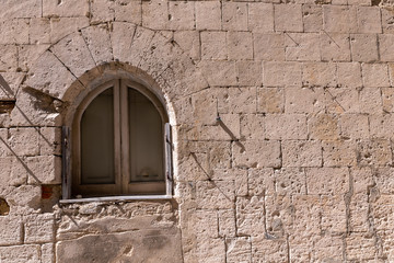 the arched window