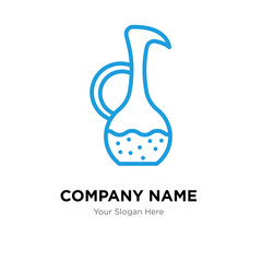 water company logo design template, colorful vector icon for your business, brand sign and symbol