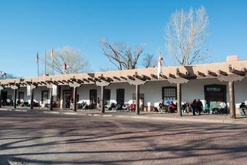 Fototapeta premium Indian Market Santa Fe