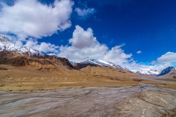 Fototapeta na wymiar Amazing Natural Landscape in Spiti Valley - Himachal