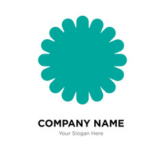 Flower company logo design template, colorful vector icon for your business, brand sign and symbol
