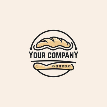 Bread logo vector