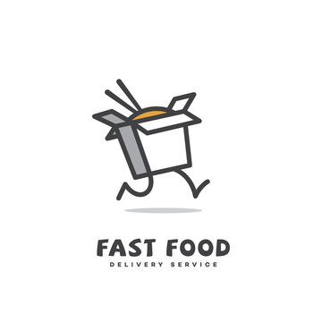 Fast food logo