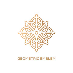 Geometric emblem