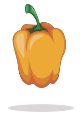 Orange Paprika, Bell Pepper