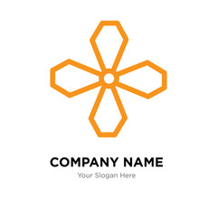 Soot company logo design template, colorful vector icon for your business, brand sign and symbol