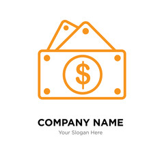 capital expense company logo design template, colorful vector icon for your business, brand sign and symbol